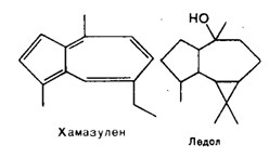 Терпеноиды Хамазулен, Ледол